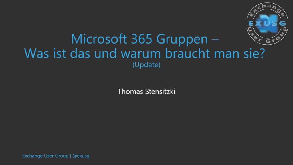 Titel: Microsoft 365 Gruppen – Was ist das und warum braucht man sie?